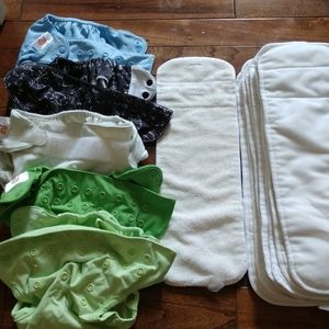 Flip cloth diapers